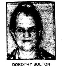 Photo of Dorothy Bolton