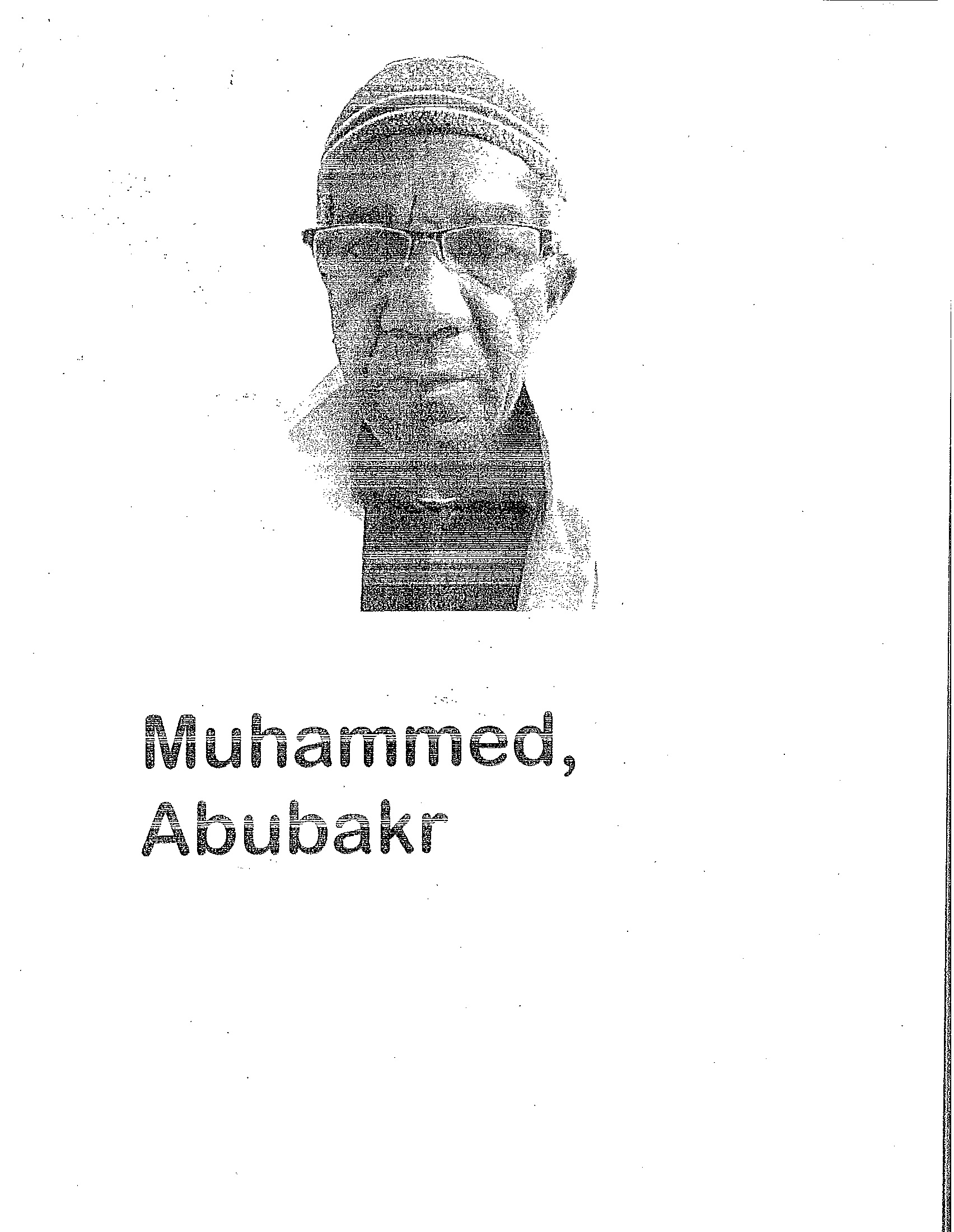 Photo of Abu-Bakr Muhammed