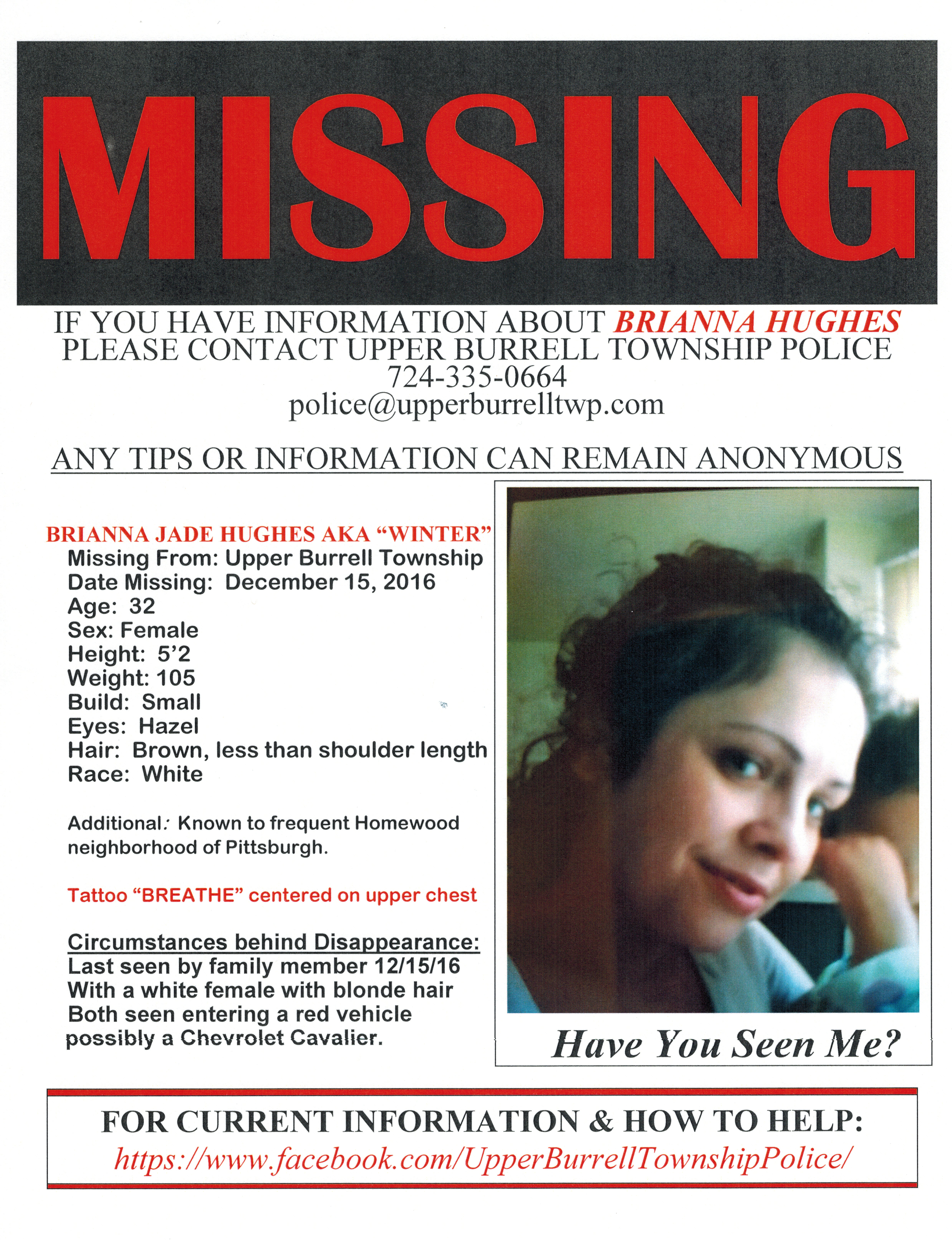 Photo of Brianna Hughes