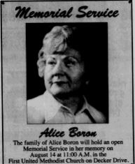 Photo of Alice Boron